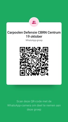 Carpoolen Defensie CBRN Centrum 19 oktober